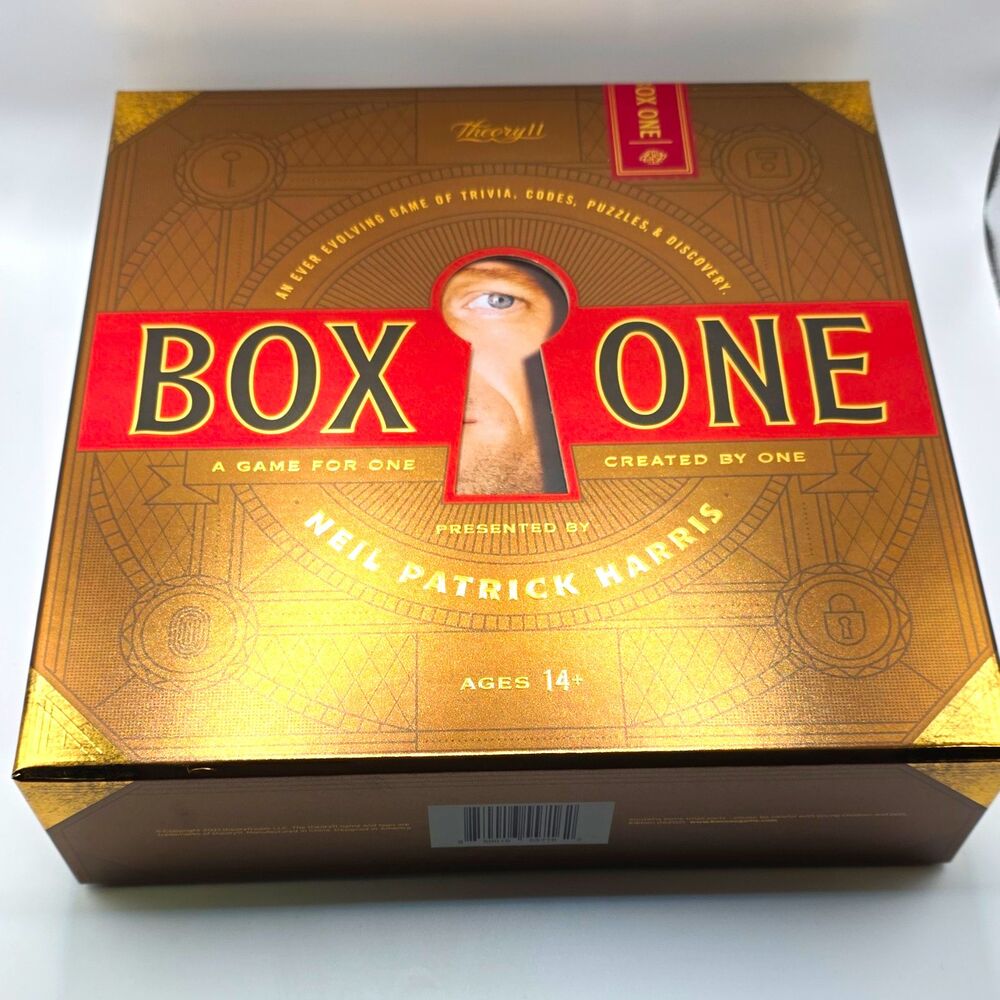 Theory11 Box One Puzzle Trivia Game Cards Complete Game 1+ Players 14+